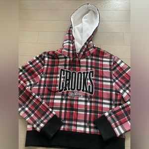 Crooks & Castles cropped hoodie